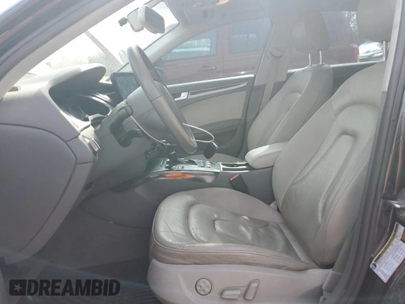 2012 Audi A4 2.0T Premium Plus with VIN WAUFFAFL5CN014805, listed as a Copart auction lot 53917155 with 148,145 mi miles and Clean Title. Bid and sale history available at carsss.com. Image 7.