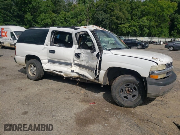 2002 Chevrolet Suburban LT with VIN 1GNEC16Z32J112076, listed as a Copart auction lot 63462715 with Not provided miles and Salvage title. Bid and sale history available at DreamBid. Image 4.