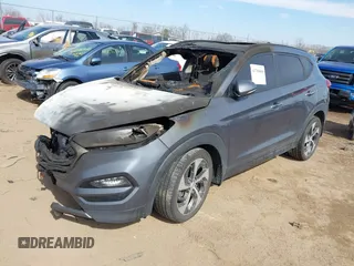 2016 Hyundai Tucson Limited with VIN KM8J33A22GU084298, listed as a IAAI auction lot 41718400 with Not Provided miles. Bid and sale history available at carsss.com. Image 2.
