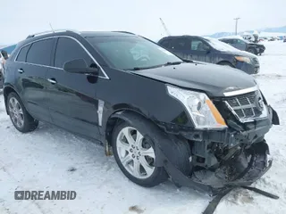 2012 Cadillac SRX Premium Collection with VIN 3GYFNFE37CS629845, listed as a IAAI auction lot 41609169 with 186,896 mi miles. Bid and sale history available at carsss.com. Image 1.