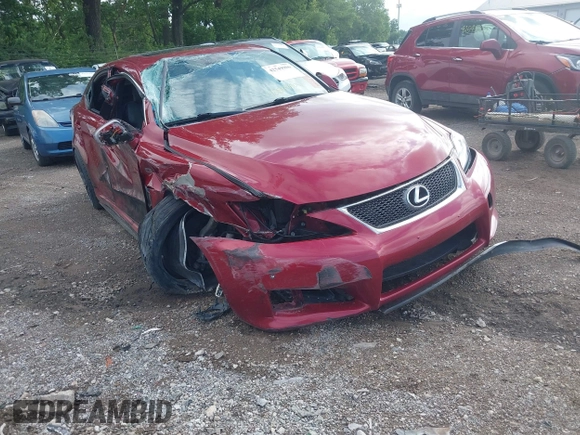 2008 Lexus IS F with VIN JTHBP262585001442, listed as a IAAI auction lot 42549906 with Not provided miles and . Bid and sale history available at DreamBid. Image 1.