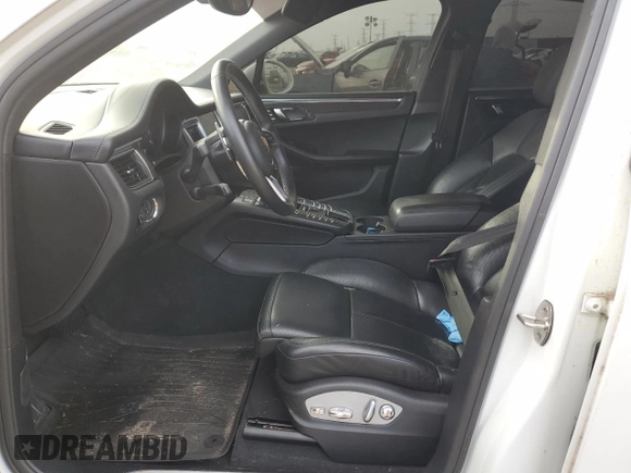 2018 Porsche Macan GTS with VIN WP1AG2A53JLB62001, listed as a Copart auction lot 43154635 with Not provided miles and Salvage title. Bid and sale history available at DreamBid. Image 7.