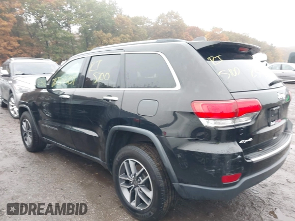 2019 Jeep Grand Cherokee Limited with VIN 1C4RJFBG6KC854476, listed as a IAAI auction lot 37947995 with 999,999 mi miles. Bid and sale history available at carsss.com. Image 13.