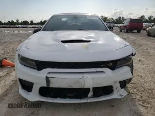 2023 Dodge Charger Scat Pack Widebody with VIN 2C3CDXGJ8PH506369, listed as a Copart auction lot 53741215 with 15,500 mi miles and Salvage Title. Bid and sale history available at carsss.com. Image 5.