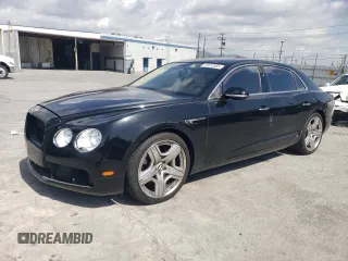 2014 Bentley Flying Spur with VIN SCBEC9ZA2EC095912, listed as a Copart auction lot 51672955 with 42,555 mi miles and Salvage title. Bid and sale history available at DreamBid. Image 1.