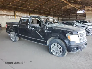 2012 Ford F-150 XL with VIN 1FTFW1ET3CFC55874, listed as a Copart auction lot 65755355 with 174,018 mi miles and Salvage title. Bid and sale history available at DreamBid. Image 4.