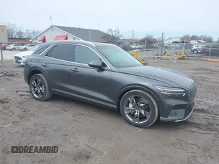 2023 Genesis GV70 Advanced z VIN 5NMMCET18PH000249, wystawiony jako IAAI lot #42013729 z przebiegiem 22 282 mil mil oraz . Historia ofert i sprzedaży dostępna na DreamBid. Obrazek 1.