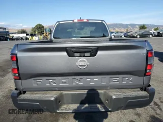 2024 Nissan Frontier S with VIN 1N6ED1CL1RN608922, listed as a Copart auction lot 72343124 with 6,274 mi miles and Salvage Title. Bid and sale history available at carsss.com. Image 6.