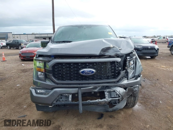 2023 Ford F-150 XL with VIN 1FTFW1E55PKF68245, listed as a IAAI auction lot 41107774 with 18,938 mi miles. Bid and sale history available at carsss.com. Image 12.