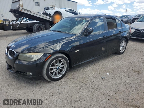 2010 BMW 3 Series 328i with VIN WBAPH7G52ANM52809, listed as a Copart auction lot 53357175 with 201,071 mi miles and Clean Title. Bid and sale history available at carsss.com. Image 1.