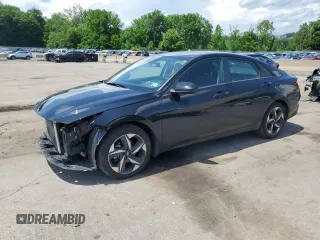 2023 Hyundai Elantra SEL with VIN 5NPLS4AG3PH099985, listed as a Copart auction lot 61558825 with 42,763 mi miles and Salvage title. Bid and sale history available at DreamBid. Image 1.