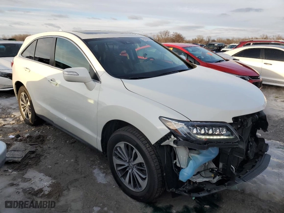 2018 Acura RDX w/Advance Pkg with VIN 5J8TB4H70JL005510, listed as a Copart auction lot 89276705 with 42,265 mi miles and Salvage Title. Bid and sale history available at carsss.com. Image 4.