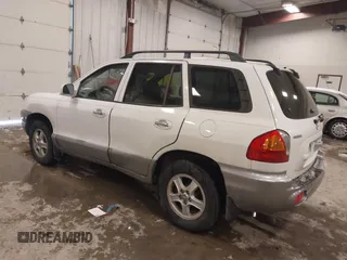 2003 Hyundai Santa Fe GLS with VIN KM8SC13E83U533400, listed as a IAAI auction lot 41610045 with 98,196 mi miles. Bid and sale history available at carsss.com. Image 3.
