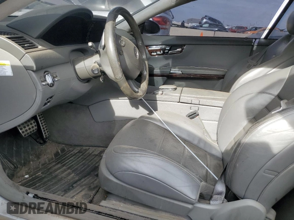 2008 Mercedes-Benz CL-Class V8 AMG with VIN WDDEJ77X48A008175, listed as a Copart auction lot 89222565 with 0 mi miles and Clean Title. Bid and sale history available at carsss.com. Image 7.