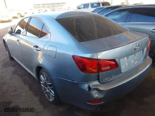 2006 Lexus IS 350 Auto with VIN JTHBE262065001707, listed as a IAAI auction lot 41496117 with 122,721 mi miles. Bid and sale history available at carsss.com. Image 3.