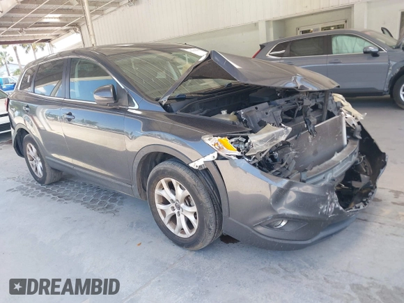 2014 Mazda CX-9 Touring with VIN JM3TB2CA9E0443012, listed as a IAAI auction lot 42159985 with 156,352 mi miles and . Bid and sale history available at DreamBid. Image 1.