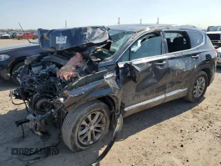 2020 Hyundai Santa Fe SEL with VIN 5NMS33ADXLH197489, listed as a Copart auction lot 47053725 with 0 mi miles and Non Repairable. Bid and sale history available at carsss.com. Image 1.