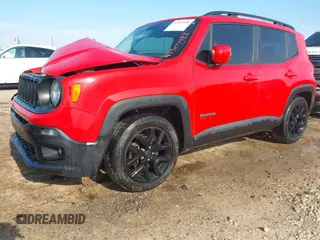 2017 Jeep Renegade Latitude with VIN ZACCJABBXHPF46907, listed as a IAAI auction lot 41503488 with 94,290 mi miles and . Bid and sale history available at carsss.com. Image 17.