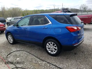 2019 Chevrolet Equinox LT with VIN 3GNAXKEV1KS521408, listed as a Copart auction lot 52969055 with 56,978 mi miles and Salvage Title. Bid and sale history available at DreamBid. Image 2.