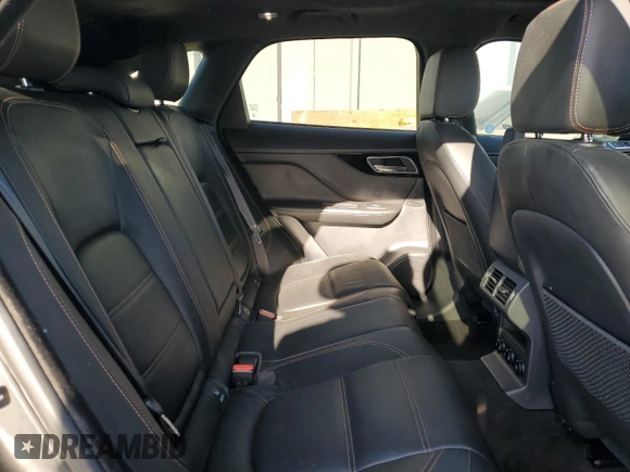 2019 Jaguar F-Pace 25t Prestige with VIN SADCK2GXXKA606848, listed as a Copart auction lot 50167335 with 34,758 mi miles and Salvage Title. Bid and sale history available at DreamBid. Image 12.