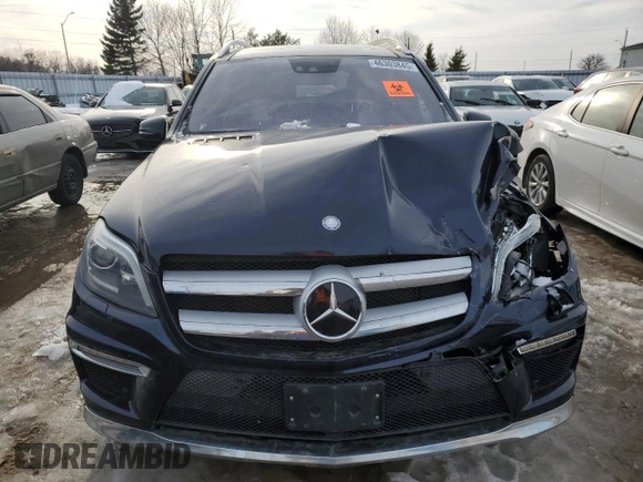 2013 Mercedes-Benz GL-Class GL 550 with VIN 4JGDF7DE5DA108219, listed as a Copart auction lot 46303845 with 0 mi miles and Salvage Title. Bid and sale history available at carsss.com. Image 5.