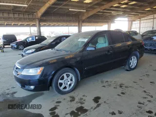 2006 Hyundai Sonata GLS with VIN 5NPEU46F06H149548, listed as a Copart auction lot 46002495 with 181,362 mi miles and Clean Title. Bid and sale history available at DreamBid. Image 1.