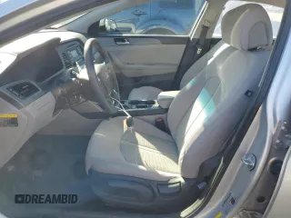 2017 Hyundai Sonata 2.4L with VIN 5NPE24AFXHH549407, listed as a Copart auction lot 49400835 with 118,815 mi miles and Salvage Title. Bid and sale history available at DreamBid. Image 7.