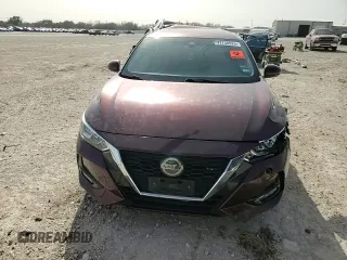 2020 Nissan Sentra SV with VIN 3N1AB8CV4LY306331, listed as a Copart auction lot 47730025 with 40,534 mi miles and Salvage Title. Bid and sale history available at carsss.com. Image 11.