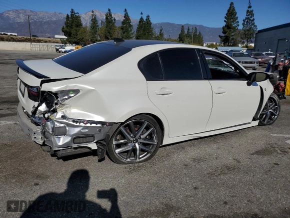 2016 Lexus GS 350 with VIN JTHBZ1BL0GA003771, listed as a Copart auction lot 89278445 with 0 mi miles and Salvage Title. Bid and sale history available at carsss.com. Image 3.