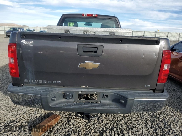 2010 Chevrolet Silverado 1500 Work Truck with VIN 1GCPCPEXXAZ190147, listed as a Copart auction lot 46566675 with 114,966 mi miles and Salvage Title. Bid and sale history available at DreamBid. Image 6.