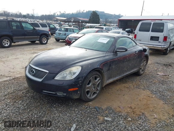 2006 Lexus SC 430 с VIN JTHFN48Y669008880, выставлен на аукционе IAAI как лот 41186911 с пробегом Не указан миль и . История ставок и продаж доступна на DreamBid. Изображение 2.