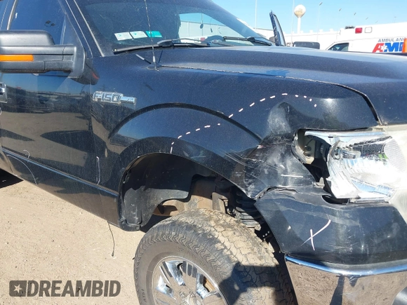 2010 Ford F-150 XL with VIN 1FTFW1EV0AFD25037, listed as a IAAI auction lot 41804877 with 200,548 mi miles. Bid and sale history available at carsss.com. Image 6.