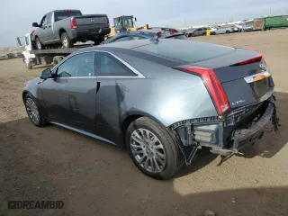 2011 Cadillac CTS Coupe Performance with VIN 1G6DL1ED5B0137998, listed as a Copart auction lot 82559194 with 107,929 mi miles and Salvage Title. Bid and sale history available at carsss.com. Image 2.