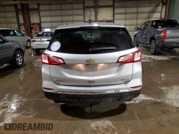 2018 Chevrolet Equinox LT with VIN 3GNAXSEV2JL375447, listed as a Copart auction lot 47615615 with 72,676 mi miles and Salvage Title. Bid and sale history available at carsss.com. Image 6.