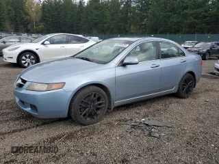 2004 Acura TSX with VIN JH4CL96854C020690, listed as a Copart auction lot 52648205 with 184,456 mi miles and Salvage Title. Bid and sale history available at carsss.com. Image 1.
