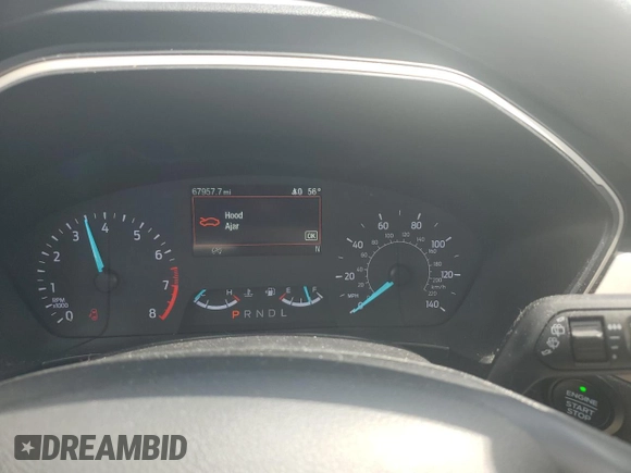 2020 Ford Escape SE z VIN 1FMCU9G66LUC12927, wystawiony jako Copart lot #54699045 z przebiegiem 67 957 mil mil oraz Szkoda całkowita • Salvage title. Historia ofert i sprzedaży dostępna na DreamBid. Obrazek 9.