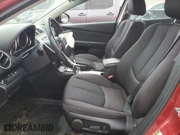 2012 Mazda 6 i Touring Plus with VIN 1YVHZ8EH0C5M24091, listed as a Copart auction lot 53442645 with 216,706 mi miles and Salvage Title. Bid and sale history available at carsss.com. Image 7.