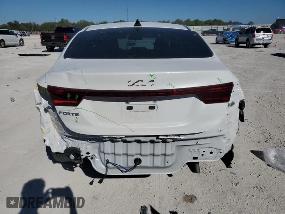 2024 Kia Forte LXS with VIN 3KPF24AD4RE744427, listed as a Copart auction lot 48188845 with 20,350 mi miles and Salvage Title. Bid and sale history available at carsss.com. Image 6.