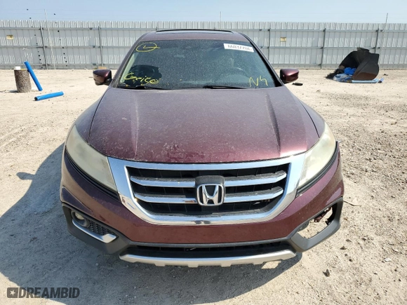 2013 Honda Crosstour EX-L with VIN 5J6TF3H57DL005014, listed as a Copart auction lot 66037704 with 131,205 mi miles and Salvage Title. Bid and sale history available at carsss.com. Image 5.