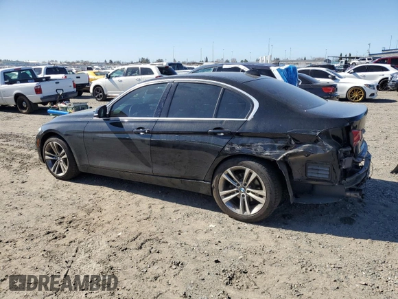 2017 BMW 3 Series 330i with VIN WBA8B9G54HNU50247, listed as a Copart auction lot 46469575 with 106,279 mi miles and Salvage Title. Bid and sale history available at carsss.com. Image 2.