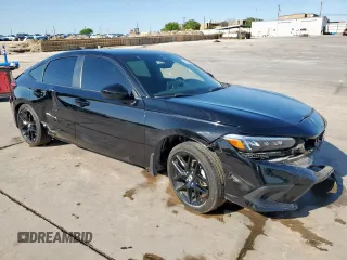 2023 Honda Civic Sport with VIN 19XFL2H82PE013762, listed as a Copart auction lot 52256325 with 26,532 mi miles and Salvage Title. Bid and sale history available at DreamBid. Image 4.