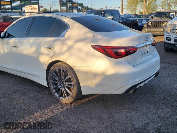 2018 Infiniti Q50 Red Sport 400 с VIN JN1FV7AP3JM461528, выставлен на аукционе Copart как лот 51195705 с пробегом 91 500 миль миль и Чистый • Clean title. История ставок и продаж доступна на DreamBid. Изображение 3.