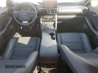 2023 Lexus IS 300 with VIN JTHDA1D28P5127204, listed as a Copart auction lot 42955265 with 8,791 mi miles and Non repairable. Bid and sale history available at DreamBid. Image 8.