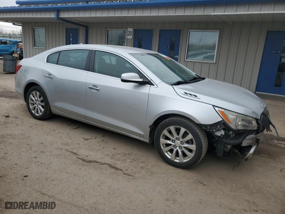 2014 Buick LaCrosse with VIN 1G4GA5GR7EF174435, listed as a Copart auction lot 50877835 with 107,226 mi miles and Salvage Title. Bid and sale history available at carsss.com. Image 4.