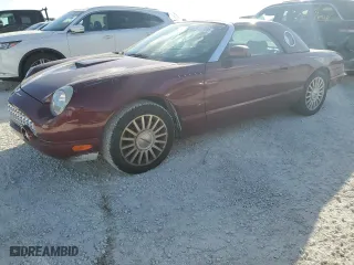 2004 Ford Thunderbird Deluxe with VIN 1FAHP60A54Y110954, listed as a Copart auction lot 79014824 with 0 mi miles and Salvage Title. Bid and sale history available at carsss.com. Image 1.