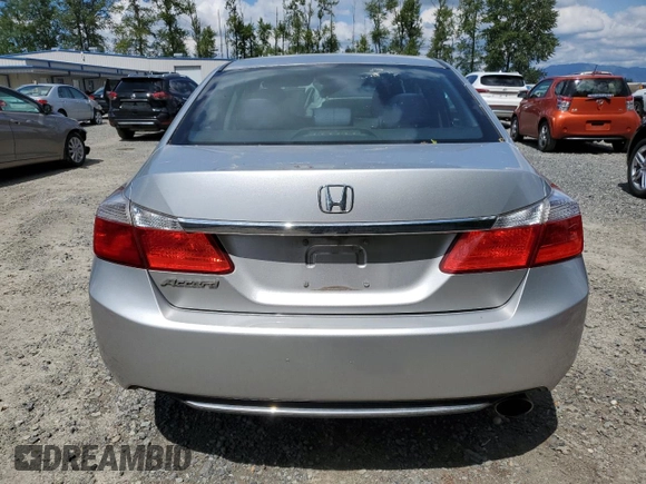 2014 Honda Accord LX z VIN 1HGCR2F34EA233303, wystawiony jako Copart lot #57420805 z przebiegiem 65 274 mil mil oraz Szkoda całkowita • Salvage title. Historia ofert i sprzedaży dostępna na DreamBid. Obrazek 6.