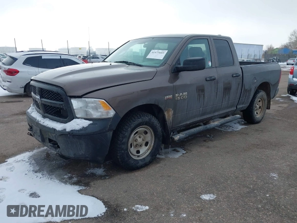 2018 Ram 1500 Express with VIN 1C6RR7FTXJS174226, listed as a IAAI auction lot 41573603 with 131,730 mi miles and . Bid and sale history available at DreamBid. Image 2.