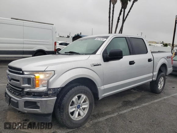2018 Ford F-150 XL with VIN 1FTEW1EP3JFD05281, listed as a Copart auction lot 50724245 with 48,541 mi miles and Salvage title. Bid and sale history available at DreamBid. Image 1.