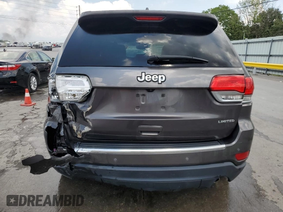 2018 Jeep Grand Cherokee Limited with VIN 1C4RJEBG1JC300335, listed as a Copart auction lot 61853325 with 107,137 mi miles and Salvage title. Bid and sale history available at DreamBid. Image 6.