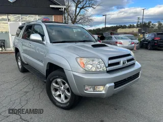 2004 Toyota 4Runner SR5 with VIN JTEBU14R640023652, listed as a Copart auction lot 54108185 with 101,930 mi miles and Clean Title. Bid and sale history available at DreamBid. Image 1.